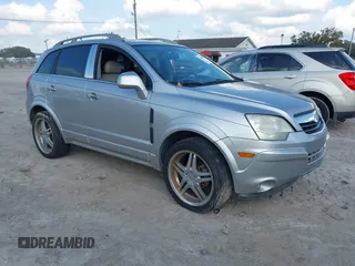 2008 Saturn VUE XR with VIN 3GSDL73768S557031, listed as a IAAI auction lot 41486096 with 166,198 mi miles. Bid and sale history available at carsss.com. Image 1.