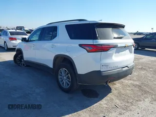 2023 Chevrolet Traverse LT Leather with VIN 1GNEVHKW4PJ276989, listed as a IAAI auction lot 40993865 with 38,265 mi miles. Bid and sale history available at carsss.com. Image 3.