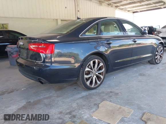 2014 Audi A6 Premium Plus with VIN WAUGFAFC1EN005090, listed as a IAAI auction lot 42137480 with 85,920 mi miles and . Bid and sale history available at DreamBid. Image 4.