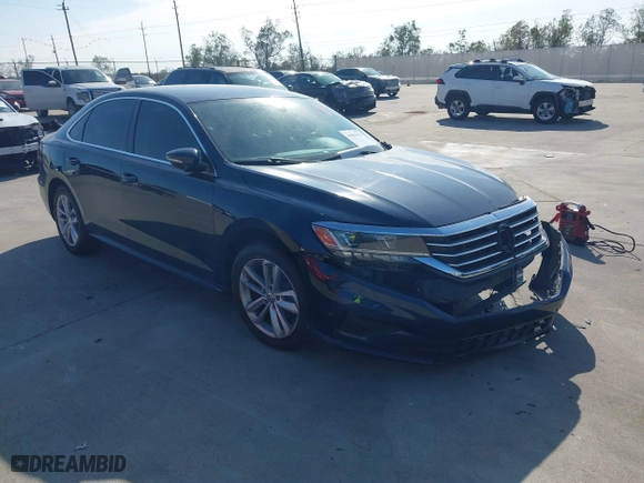 2020 Volkswagen Passat 2.0T SE with VIN 1VWSA7A33LC009556, listed as a IAAI auction lot 40989431 with 96,540 mi miles. Bid and sale history available at carsss.com. Image 1.