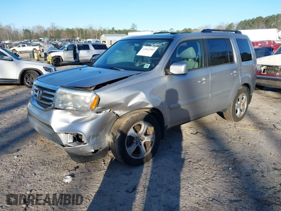 2015 Honda Pilot EX-L with VIN 5FNYF4H57FB006655, listed as a IAAI auction lot 41822385 with 125,915 mi miles and . Bid and sale history available at carsss.com. Image 16.