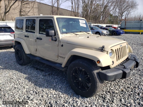2012 Jeep Wrangler Unlimited Sahara with VIN 1C4HJWEGXCL104197, listed as a Copart auction lot 51294995 with 158,670 mi miles and Clean Title. Bid and sale history available at carsss.com. Image 4.
