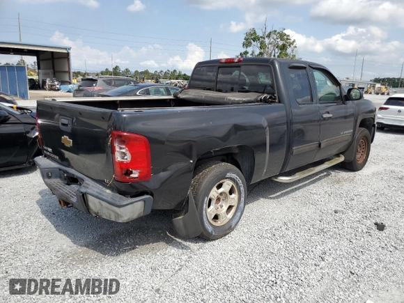 2009 Chevrolet Silverado 1500 LT with VIN 1GCEK290X9Z123408, listed as a Copart auction lot 56346525 with 193,907 mi miles and Clean Title. Bid and sale history available at DreamBid. Image 3.