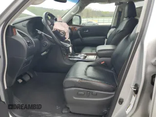 2017 Nissan Armada SL with VIN JN8AY2ND6H9011388, listed as a Copart auction lot 51095915 with 44,735 mi miles and Salvage Title. Bid and sale history available at carsss.com. Image 7.