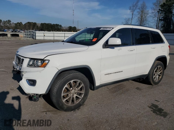 2014 Jeep Grand Cherokee Laredo with VIN 1C4RJEAG4EC348046, listed as a Copart auction lot 49359215 with 171,256 mi miles and Salvage Title. Bid and sale history available at DreamBid. Image 1.