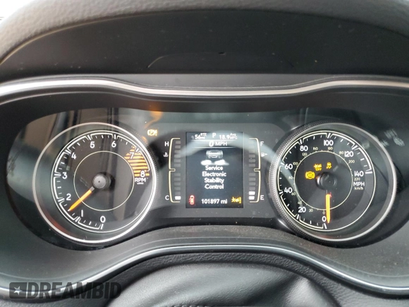 2020 Jeep Cherokee Lux z VIN 1C4PJLLX3LD632039, wystawiony jako Copart lot #54163895 z przebiegiem 101 897 mil mil oraz Szkoda całkowita • Salvage title. Historia ofert i sprzedaży dostępna na DreamBid. Obrazek 9.