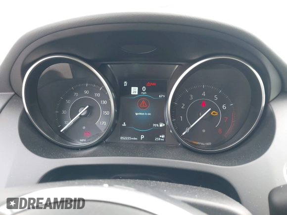 2019 Jaguar E-Pace S with VIN SADFJ2FX0K1Z36984, listed as a IAAI auction lot 42113879 with 52,225 mi miles and . Bid and sale history available at DreamBid. Image 7.