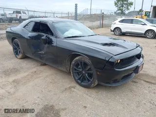 2017 Dodge Challenger SXT Plus with VIN 2C3CDZAG7HH501352, listed as a IAAI auction lot 41587388 with 74,491 mi miles. Bid and sale history available at carsss.com. Image 1.