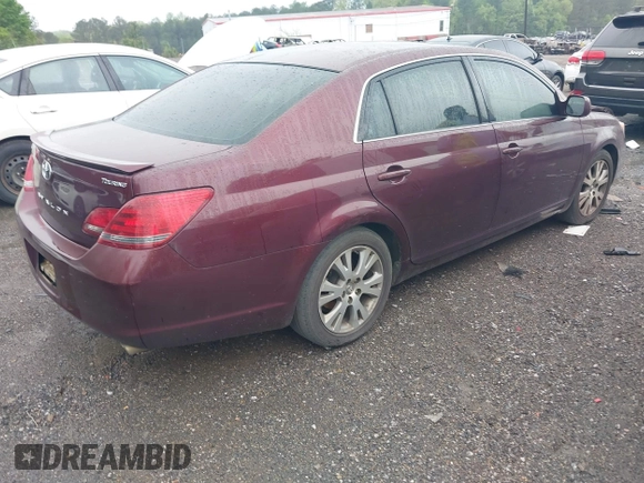 2008 Toyota Avalon XL with VIN 4T1BK36B98U285374, listed as a IAAI auction lot 41974076 with 177,000 mi miles. Bid and sale history available at carsss.com. Image 4.