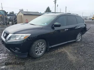 2015 Nissan Pathfinder SV with VIN 5N1AR2MN8FC706485, listed as a IAAI auction lot 40790335 with 123,342 mi miles. Bid and sale history available at carsss.com. Image 17.