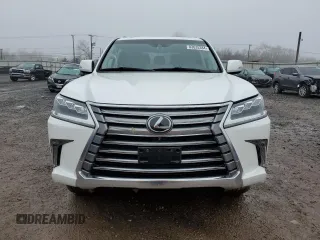 2018 Lexus LX with VIN JTJHY7AX7J4257535, listed as a Copart auction lot 83635384 with 67,720 mi miles and Salvage Title. Bid and sale history available at carsss.com. Image 5.