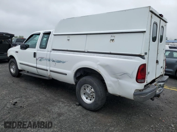 1999 Ford F-250 XL with VIN 1FTNX20L3XEA81807, listed as a Copart auction lot 58036385 with 251,614 mi miles and Salvage title. Bid and sale history available at DreamBid. Image 2.