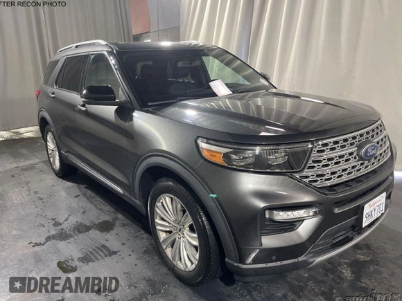 2020 Ford Explorer Limited with VIN 1FMSK8FH4LGA94213, listed as a IAAI auction lot 41978703 with 46,054 mi miles. Bid and sale history available at carsss.com. Image 1.