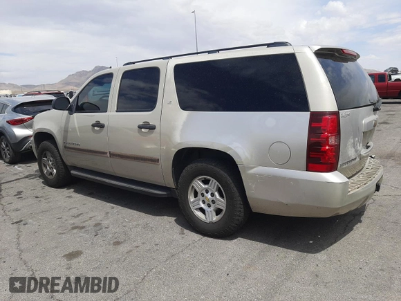 2007 Chevrolet Suburban LTZ with VIN 3GNFC16027G307987, listed as a Copart auction lot 53152505 with 206,263 mi miles and Salvage title. Bid and sale history available at DreamBid. Image 2.