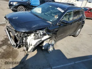 2024 Jeep Compass Latitude с VIN 3C4NJDBN2RT605382, выставлен на аукционе Copart как лот 64115305 с пробегом 35 562 миль миль и Списание • Salvage title. История ставок и продаж доступна на DreamBid. Изображение 1.
