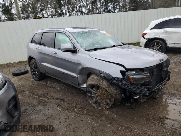 2018 Jeep Grand Cherokee High Altitude z VIN 1C4RJECG2JC472159, wystawiony jako Copart lot #42973575 z przebiegiem Nie podano mil oraz Szkoda całkowita • Salvage title. Historia ofert i sprzedaży dostępna na DreamBid. Obrazek 4.