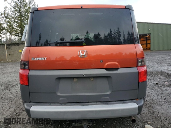 2004 Honda Element EX with VIN 5J6YH27644L036841, listed as a Copart auction lot 87128374 with 181,975 mi miles and Salvage Title. Bid and sale history available at DreamBid. Image 6.