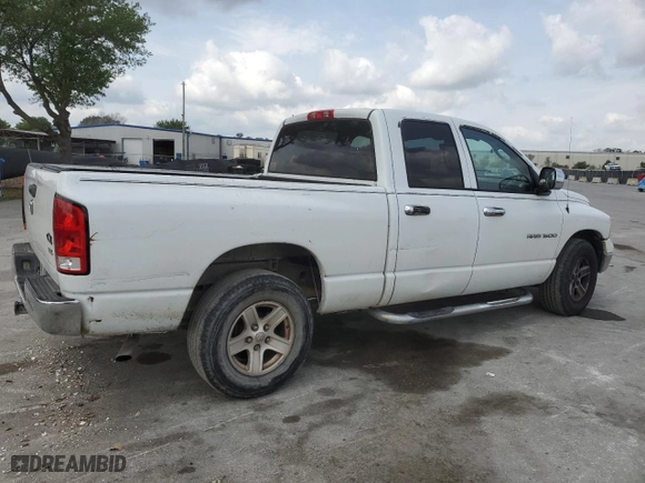 2005 Dodge Ram 1500 SLT with VIN 1D7HA18N05S368248, listed as a Copart auction lot 49901675 with 309,629 mi miles and Salvage Title. Bid and sale history available at carsss.com. Image 3.