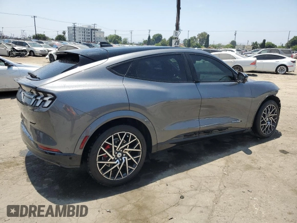 2023 Ford Mustang Mach-E GT with VIN 3FMTK4SX4PMA60438, listed as a Copart auction lot 60893185 with 18,278 mi miles and Salvage title. Bid and sale history available at DreamBid. Image 3.