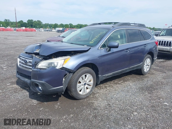 2015 Subaru Outback Premium with VIN 4S4BSACC4F3248124, listed as a IAAI auction lot 42722412 with 154,532 mi miles and . Bid and sale history available at DreamBid. Image 17.