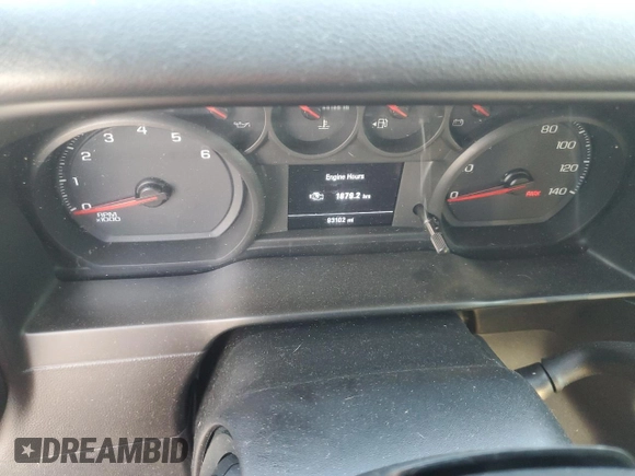 2020 Chevrolet Silverado 1500 Custom with VIN 1GCPWBEF6LZ258934, listed as a Copart auction lot 43750035 with 93,102 mi miles and Non Repairable. Bid and sale history available at carsss.com. Image 9.