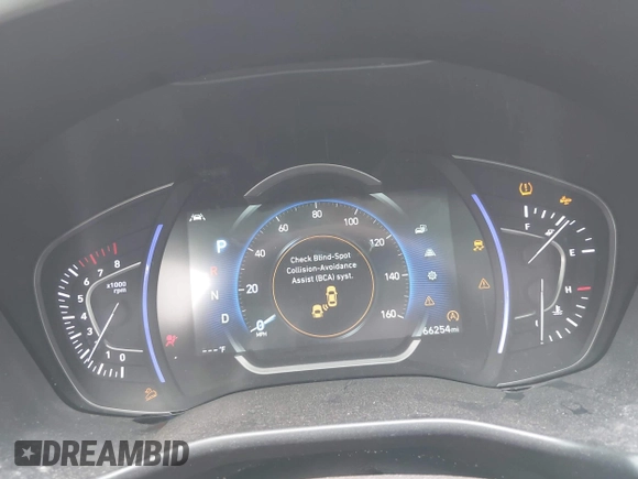 2020 Hyundai Santa Fe SEL with VIN 5NMS3CAD3LH200748, listed as a IAAI auction lot 42134819 with 66,254 mi miles and . Bid and sale history available at DreamBid. Image 7.
