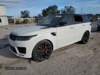 2022 Land Rover Range Rover Sport HST with VIN SALWS2RUXNA234887, listed as a Copart auction lot 76904394 with 0 mi miles and Non Repairable. Bid and sale history available at carsss.com. Image 1.