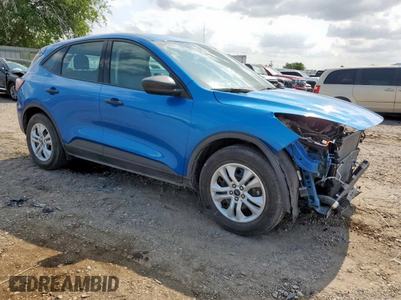 2020 Ford Escape S with VIN 1FMCU0F62LUA31742, listed as a Copart auction lot 58358045 with 28,478 mi miles and Salvage title. Bid and sale history available at DreamBid. Image 4.