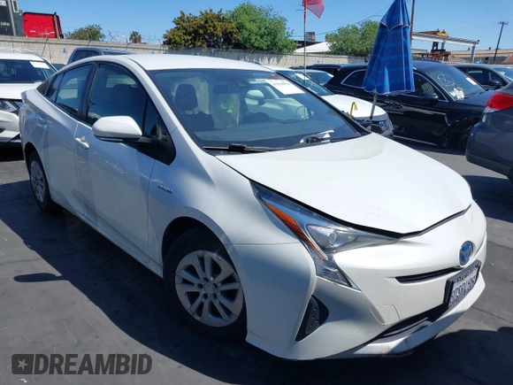 2018 Toyota Prius Two with VIN JTDKBRFU7J3063887, listed as a IAAI auction lot 41938978 with 220,771 mi miles. Bid and sale history available at carsss.com. Image 1.