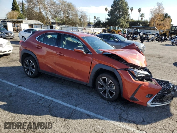 2021 Lexus UX 200 с VIN JTHX3JBH1M2036853, выставлен на аукционе Copart как лот 42834015 с пробегом Не указан миль и Списание • Salvage title. История ставок и продаж доступна на DreamBid. Изображение 4.