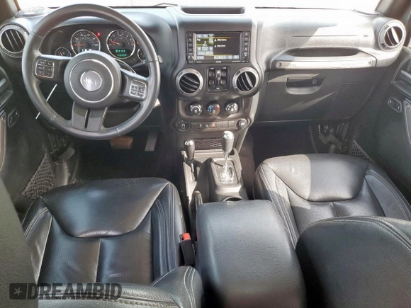 2017 Jeep Wrangler Unlimited Sport with VIN 1C4HJWDG6HL627015, listed as a Copart auction lot 63864755 with 113,443 mi miles and Salvage title. Bid and sale history available at DreamBid. Image 8.