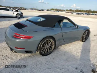 2018 Porsche 911 991 Carrera with VIN WP0CA2A99JS138418, listed as a Copart auction lot 80159034 with 26,777 mi miles and Salvage Title. Bid and sale history available at carsss.com. Image 3.