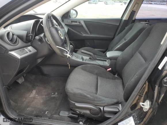 2012 Mazda Mazda3 i Touring with VIN JM1BL1VF3C1514703, listed as a Copart auction lot 87436804 with 206,457 mi miles and Salvage Title. Bid and sale history available at carsss.com. Image 7.