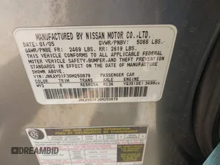 2006 Infiniti M with VIN JNKAY01F36M250879, listed as a IAAI auction lot 41950565 with Not Provided miles. Bid and sale history available at carsss.com. Image 9.