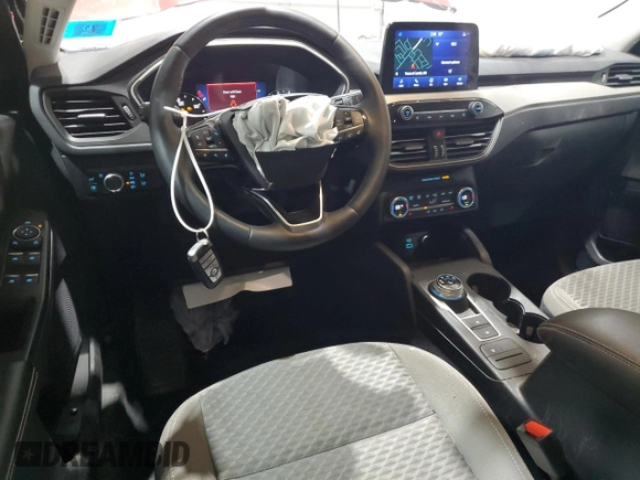2021 Ford Escape SE Hybrid with VIN 1FMCU9BZ5MUB12370, listed as a Copart auction lot 57591475 with 52,799 mi miles and Salvage title. Bid and sale history available at DreamBid. Image 8.