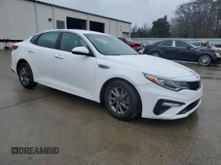 2019 Kia Optima LX with VIN 5XXGT4L3XKG335853, listed as a Copart auction lot 45223815 with 124,204 mi miles and Salvage Title. Bid and sale history available at carsss.com. Image 4.