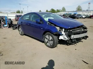 2019 Hyundai Ioniq Blue with VIN KMHC65LC0KU134755, listed as a Copart auction lot 53898845 with 86,930 mi miles and Salvage Title. Bid and sale history available at DreamBid. Image 14.