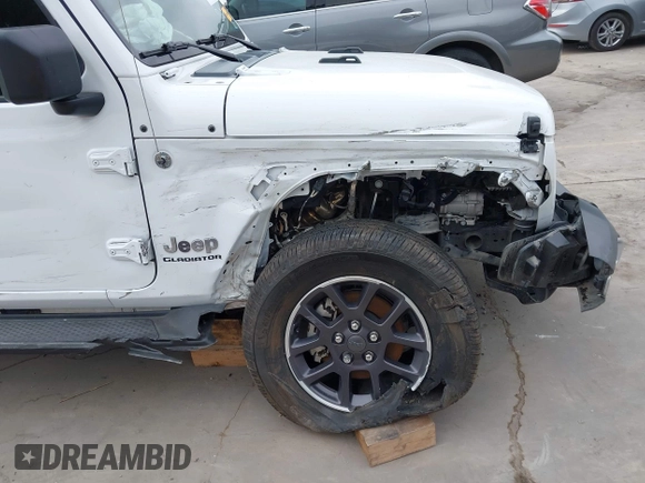 2021 Jeep Gladiator High Altitude with VIN 1C6HJTFG8ML551570, listed as a IAAI auction lot 42229235 with 56,959 mi miles and . Bid and sale history available at DreamBid. Image 18.
