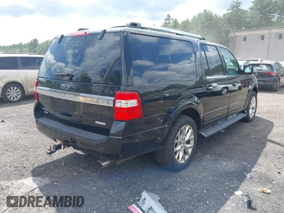2017 Ford Expedition Max Limited z VIN 1FMJK2AT2HEA61427, wystawiony jako IAAI lot #42759145 z przebiegiem 134 450 mil mil oraz . Historia ofert i sprzedaży dostępna na DreamBid. Obrazek 4.