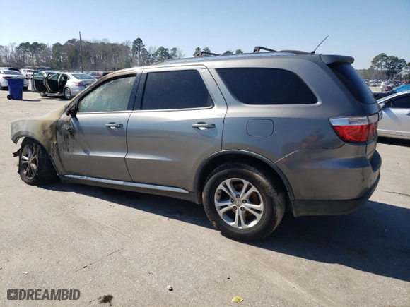 2011 Dodge Durango Crew with VIN 1D4RD4GG4BC697425, listed as a Copart auction lot 46029735 with 0 mi miles and Salvage Title. Bid and sale history available at carsss.com. Image 2.