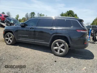 2021 Jeep Grand Cherokee Limited with VIN 1C4RJKBG3M8128492, listed as a Copart auction lot 54793015 with 91,116 mi miles and Salvage title. Bid and sale history available at DreamBid. Image 2.