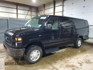 2013 Ford Econoline Passenger XL with VIN 1FBSS3BLXDDB03571, listed as a Copart auction lot 51635685 with 121,439 mi miles and Clean Title. Bid and sale history available at carsss.com. Image 1.
