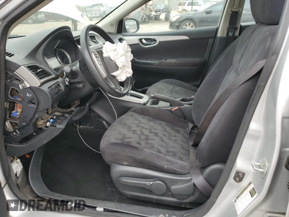 2013 Nissan Sentra SV with VIN 1N4AB7AP3DN906919, listed as a Copart auction lot 48558515 with Not Provided miles and Salvage Title. Bid and sale history available at carsss.com. Image 7.