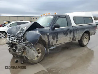 2003 Ford Ranger XL with VIN 1FTYR10UX3PA77424, listed as a Copart auction lot 48471125 with 225,925 mi miles and Salvage Title. Bid and sale history available at carsss.com. Image 1.
