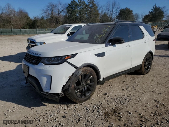 2020 Land Rover Discovery HSE with VIN SALRR2RV6L2416191, listed as a Copart auction lot 86483924 with 50,242 mi miles and Salvage Title. Bid and sale history available at carsss.com. Image 1.