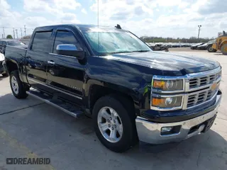 2015 Chevrolet Silverado 1500 LTZ with VIN 3GCUKSEC6FG509654, listed as a IAAI auction lot 41487480 with 179,541 mi miles. Bid and sale history available at carsss.com. Image 1.