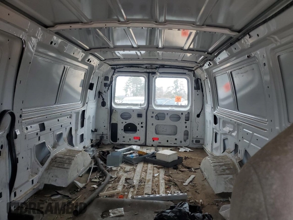 2013 Ford Econoline Cargo Commercial with VIN 1FTNS2EW7DDA58422, listed as a Copart auction lot 48943125 with Not Provided miles and Salvage Title. Bid and sale history available at carsss.com. Image 10.