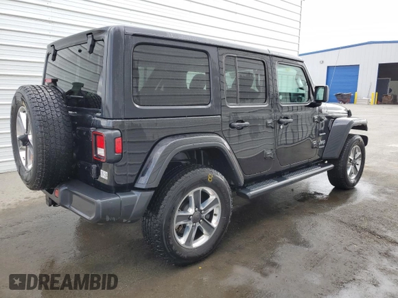 2022 Jeep Wrangler Unlimited Sahara с VIN 1C4HJXEN5NW250948, выставлен на аукционе Copart как лот 50449194 с пробегом 22 133 миль миль и Чистый • Clean title. История ставок и продаж доступна на DreamBid. Изображение 3.