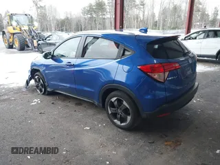 2018 Honda HR-V EX-L Navi with VIN 3CZRU6H70JM721301, listed as a IAAI auction lot 41212471 with 78,691 mi miles. Bid and sale history available at carsss.com. Image 3.