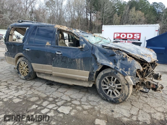 2011 Ford Expedition XLT z VIN 1FMJU1J53BEF02687, wystawiony jako Copart lot #45021695 z przebiegiem Nie podano mil oraz Szkoda całkowita • Salvage title. Historia ofert i sprzedaży dostępna na DreamBid. Obrazek 4.